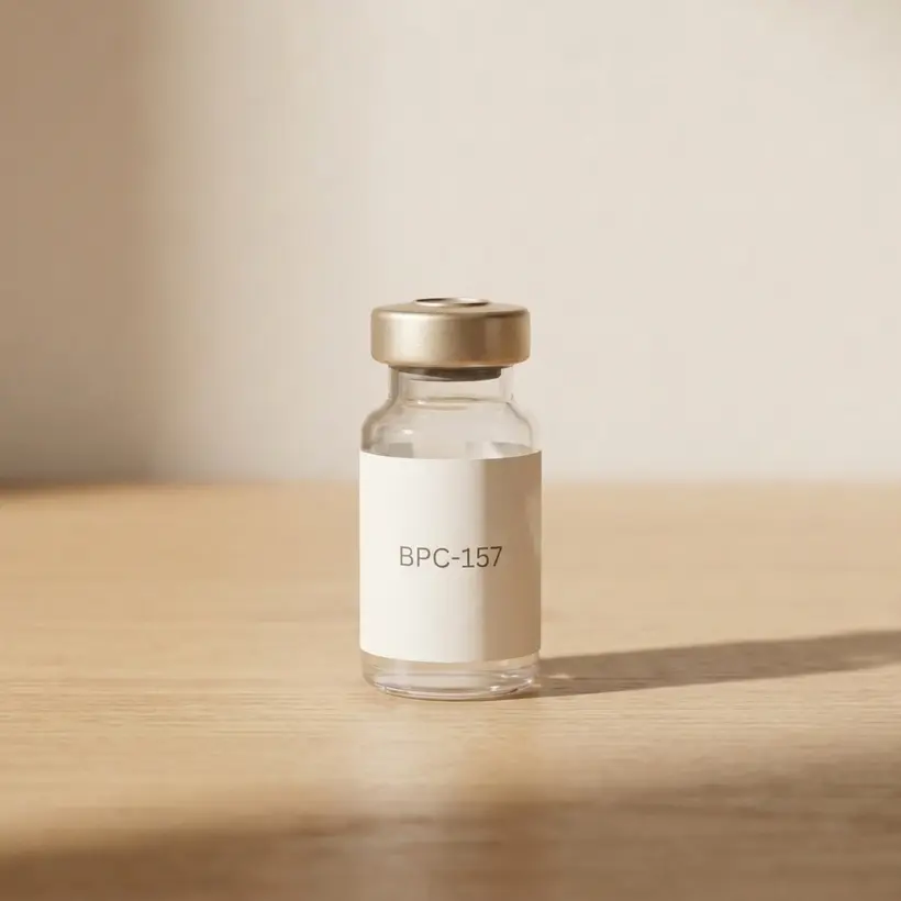 Compounded BPC-157 vial